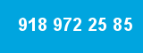 918 972 25 85 918 972 25 85
